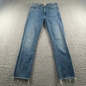 MOTHER mid-rise dazzler crop fray size 26 in we’re all in this together